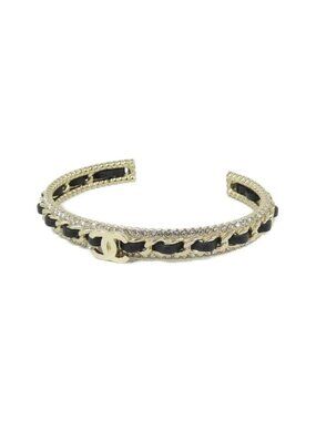 Chanel Bangle Bracelet Black
